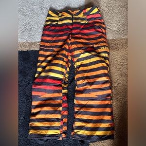 BURTON Snow Pants Wear Multicolor Mens Size M used
